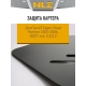 Защита картера для ТагАЗ Tager, Road Partner 2001-2006, 2007-н.в. 2.3/3.2 AT/MT бензин NLZ сталь с крепежом / Рауд партнер